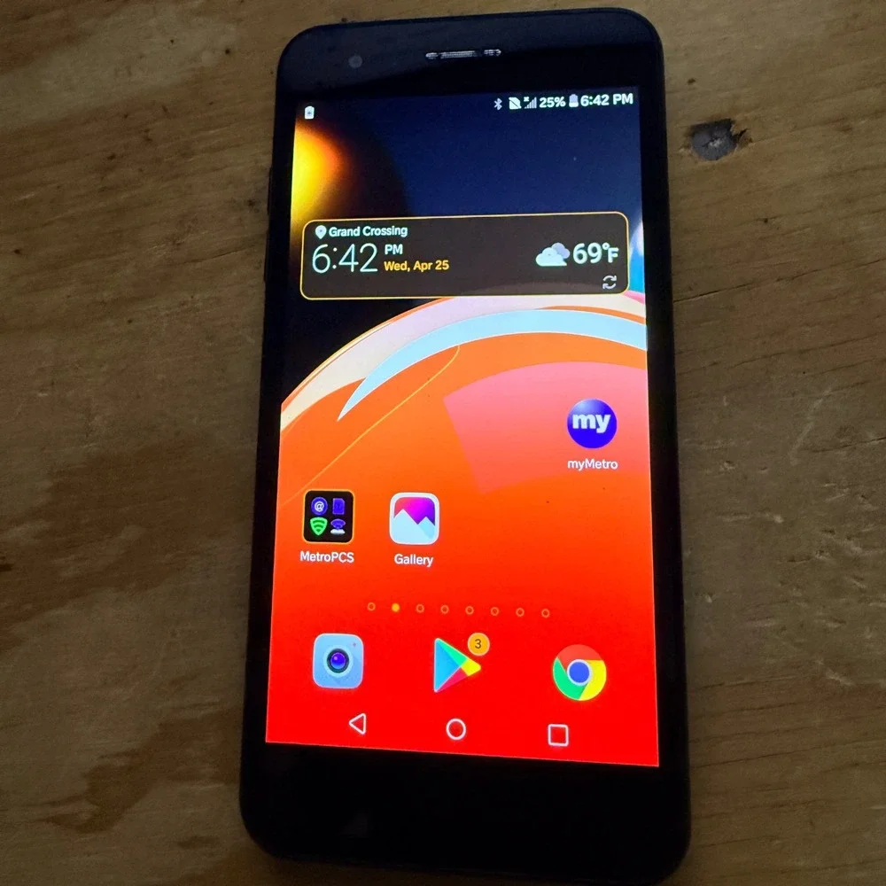LG Aristo 2 Smartphone Black LM-X210MA MetroPCS 16GB Android